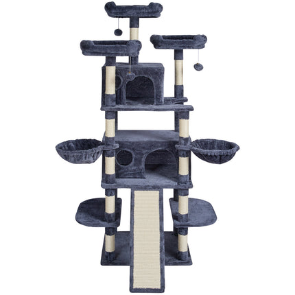Cat Tree 68.5' Cat Tower for Indoor Cats with Cat Condos Scratching Post