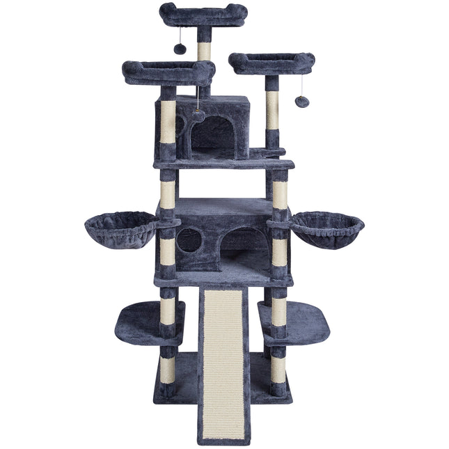 Cat Tree 68.5' Cat Tower for Indoor Cats with Cat Condos Scratching Post